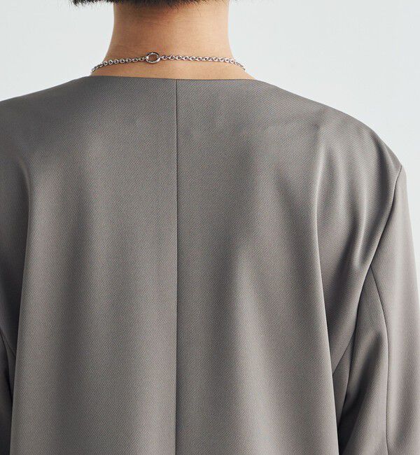 Edition「カルゼジャージー ノーカラージャケット」|ノーカラージャケット|