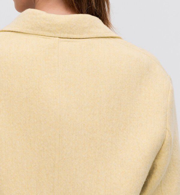 BACCA「オートミールダブルフェイス リバーロングコート」|チェスターコート|