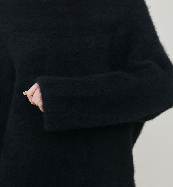 DES PRES「フォックスカシミヤ オフショルダープルオーバー」|ニット・セーター|