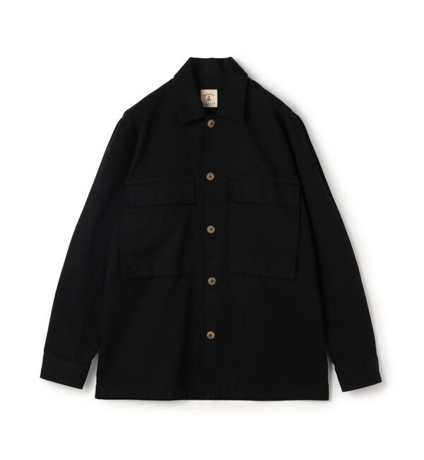 TOMORROWLAND MENS「【別注】GUY ROVER コットン オーバーシャツ」|ブルゾン・スタジャン|19 ブラック