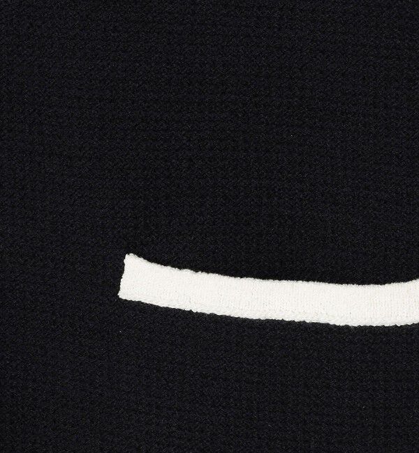 MACPHEE「モスライクステッチ Vカラーカーディガン」|カーディガン|