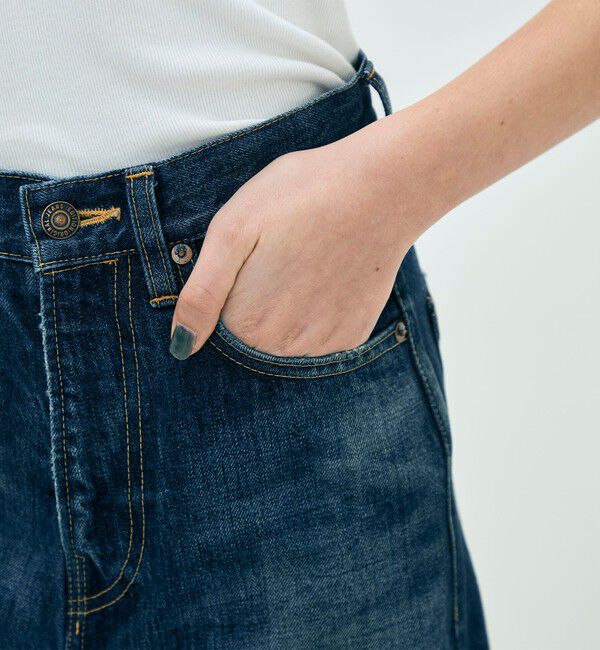 Edition「edition pourell ビンテージデニム スケーターパンツ」|デニム|