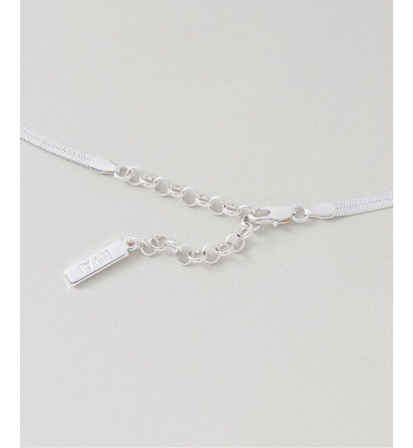 VERMEIL par iena「《追加》LUV AJ ラヴエージェイ THE CLASSIQUE HERRINBONE CHAIN」|ネックレス|