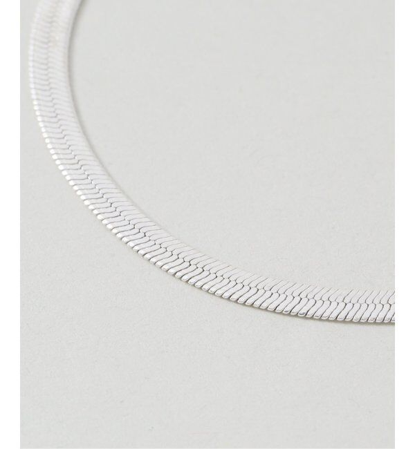 VERMEIL par iena「《追加》LUV AJ ラヴエージェイ THE CLASSIQUE HERRINBONE CHAIN」|ネックレス|