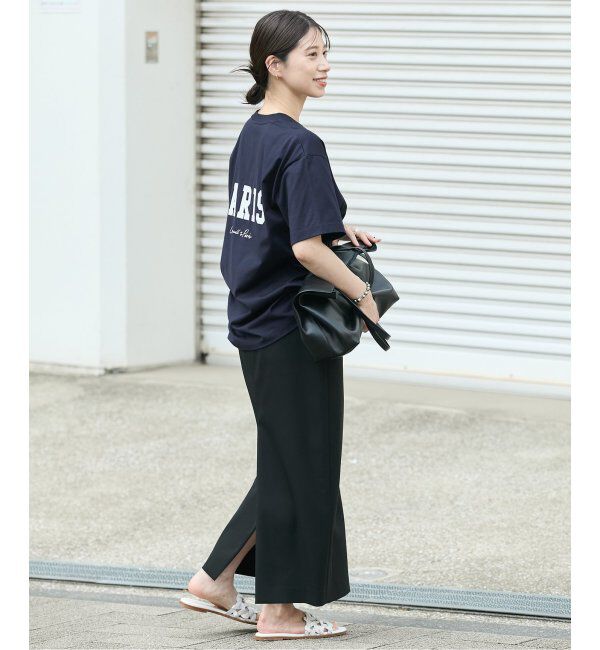 VERMEIL par iena「《一部店舗限定》PARIS ロゴTシャツ」|Tシャツ・カットソー|