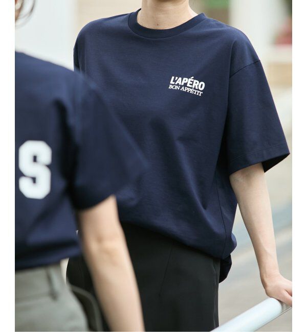 VERMEIL par iena「《一部店舗限定》PARIS ロゴTシャツ」|Tシャツ・カットソー|