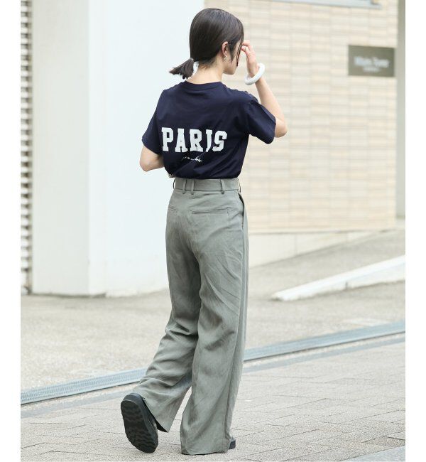 VERMEIL par iena「《一部店舗限定》PARIS ロゴTシャツ」|Tシャツ・カットソー|