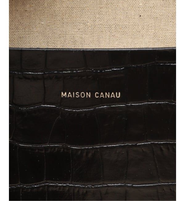 VERMEIL par iena「MAISON CANAU メゾン カナウ ボックスボストンM MCLH3DB1」|ボストンバッグ|