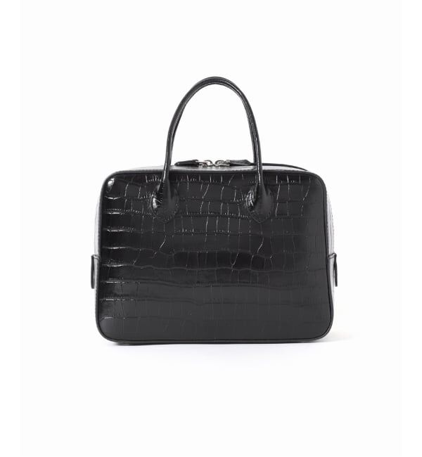 VERMEIL par iena「MAISON CANAU メゾン カナウ ボックスボストンM MCLH3DB1」|ボストンバッグ|