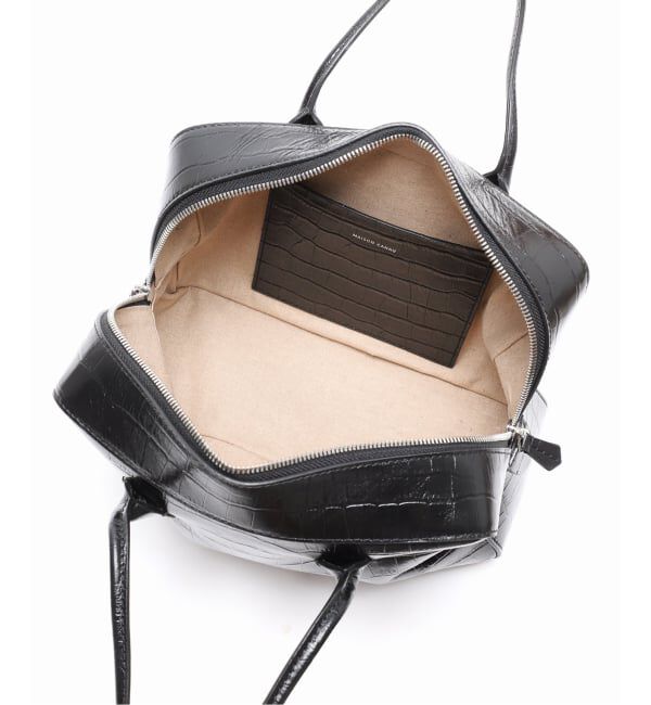 VERMEIL par iena「MAISON CANAU メゾン カナウ ボックスボストンM MCLH3DB1」|ボストンバッグ|