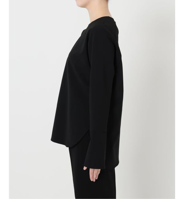 VERMEIL par iena「ダブルクロスストレッチ T-ブラウス」|シャツ・ブラウス|