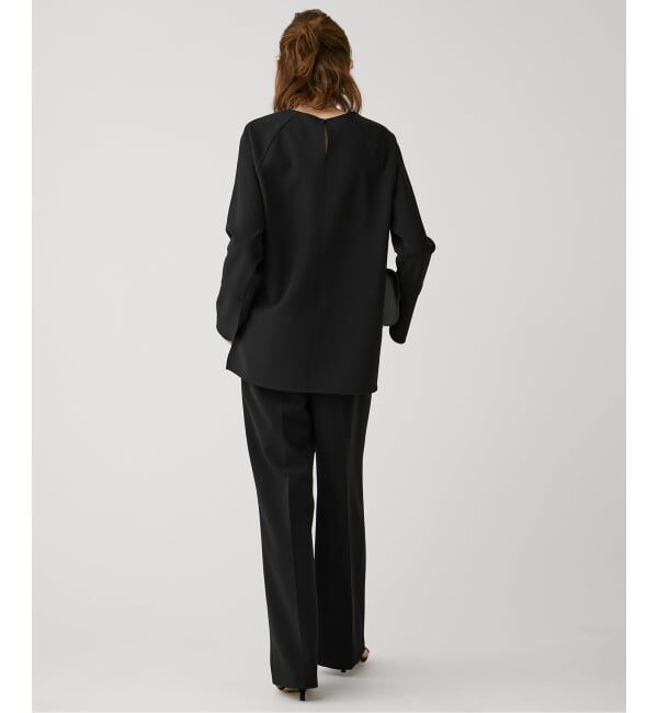 VERMEIL par iena「ダブルクロスストレッチ T-ブラウス」|シャツ・ブラウス|