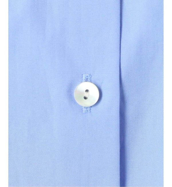 SLOBE IENA「《WEB限定/追加2》タイプライターフリルカラーブラウス」|シャツ・ブラウス|