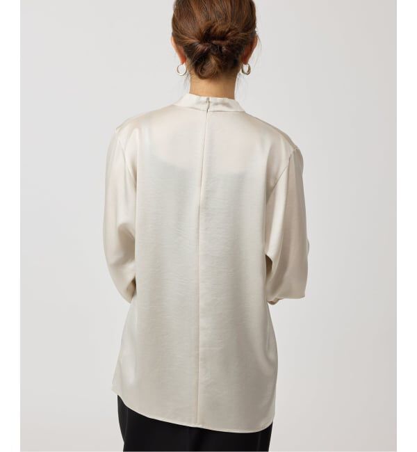 VERMEIL par iena「タックドレープブラウス」|シャツ・ブラウス|