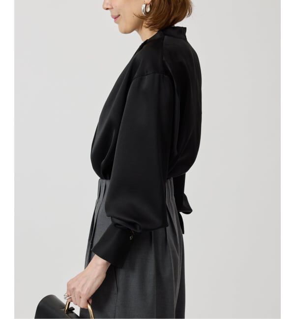 VERMEIL par iena「タックドレープブラウス」|シャツ・ブラウス|