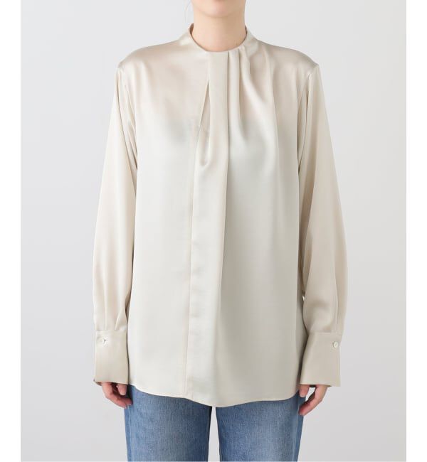 VERMEIL par iena「タックドレープブラウス」|シャツ・ブラウス|