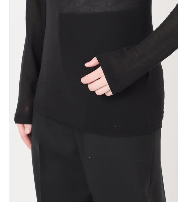 VERMEIL par iena「シアーフライス タートルネックプルオーバー」|Tシャツ・カットソー|