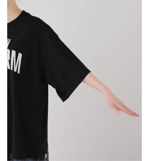 SLOBE IENA「ARCHIVE STANCE/アーカイブスタンス レースTシャツ AS-010002」|Tシャツ・カットソー|