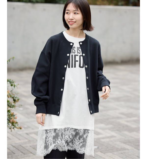 SLOBE IENA「ARCHIVE STANCE/アーカイブスタンス レースTシャツ AS-010002」|Tシャツ・カットソー|