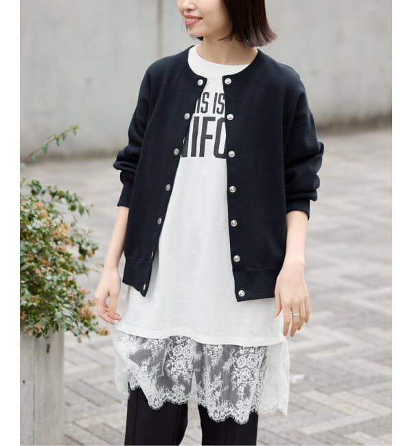 SLOBE IENA「ARCHIVE STANCE/アーカイブスタンス レースTシャツ AS-010002」|Tシャツ・カットソー|