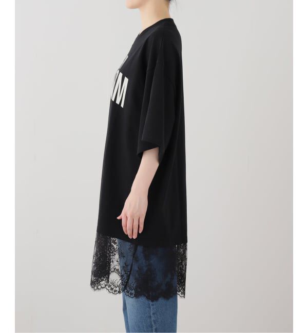 SLOBE IENA「ARCHIVE STANCE/アーカイブスタンス レースTシャツ AS-010002」|Tシャツ・カットソー|