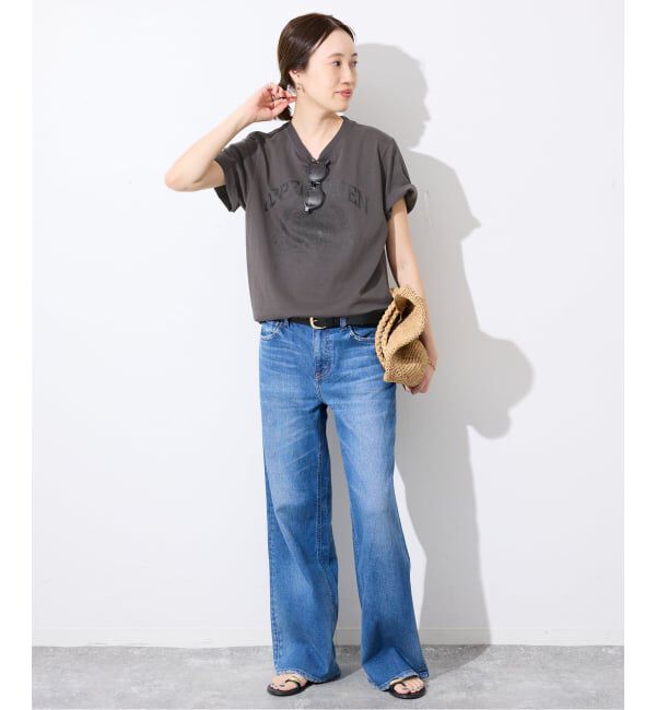 SLOBE IENA「WAVE UNION ロゴTシャツ」|Tシャツ・カットソー|