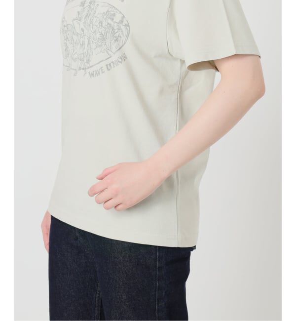 SLOBE IENA「WAVE UNION ロゴTシャツ」|Tシャツ・カットソー|