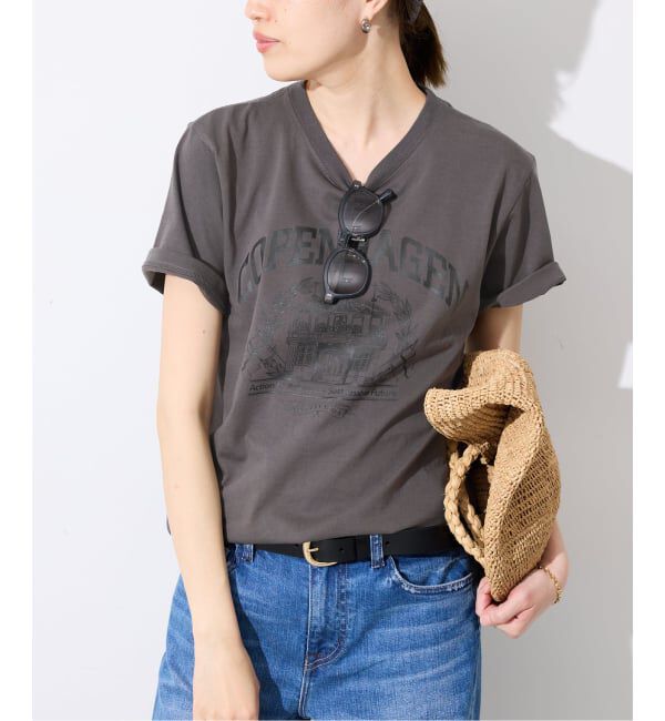 SLOBE IENA「WAVE UNION ロゴTシャツ」|Tシャツ・カットソー|