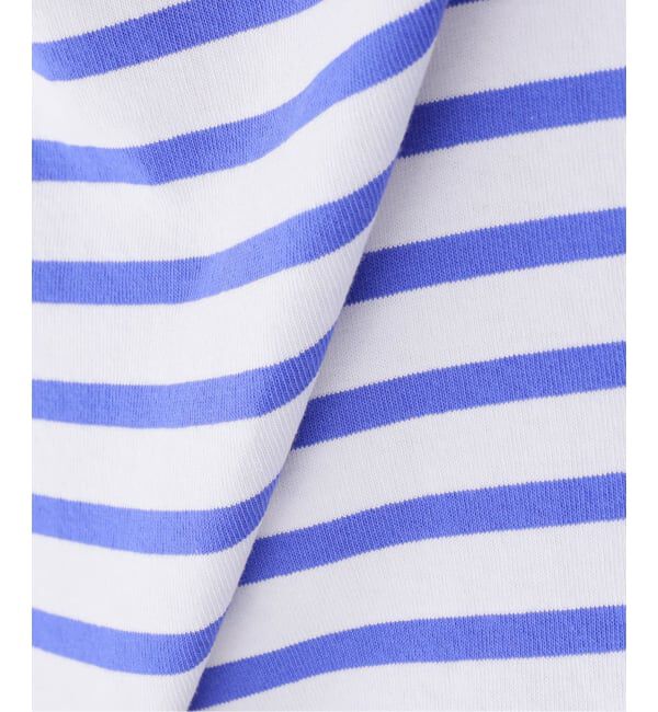 SLOBE IENA「クロップドボーダーカットソー」|Tシャツ・カットソー|