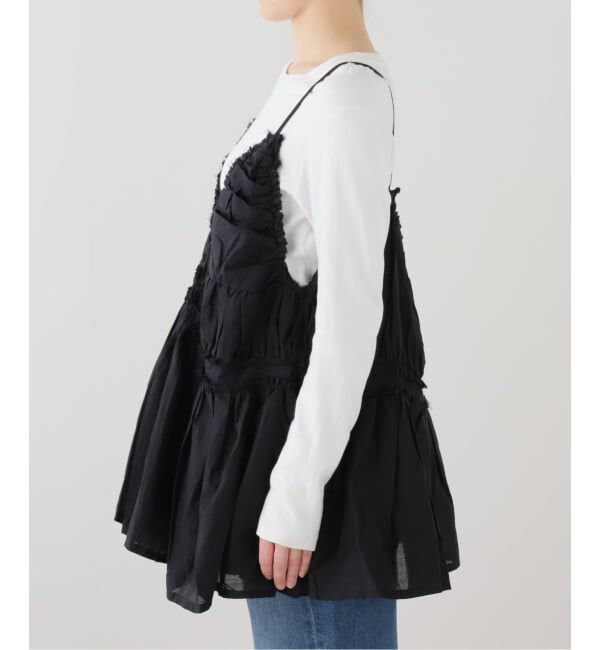 SLOBE IENA「crinkle crinkle crinkle frill gather volume camisole CC-4520」|キャミソール|