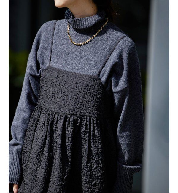 Oriens JOURNAL STANDARD「《追加3》【"GOOD GIRL&rdquo; / グッドガール】3Dジャガードキャミワンピース」|ワンピース|