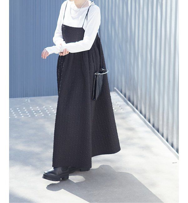 Oriens JOURNAL STANDARD「《追加3》【"GOOD GIRL&rdquo; / グッドガール】3Dジャガードキャミワンピース」|ワンピース|