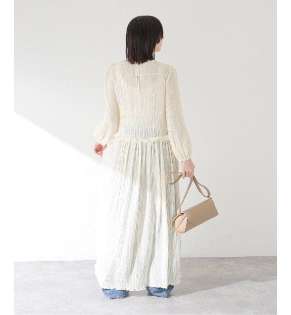 journal standard L'essage「【BAUM UND PFERDGARTEN/バウムウンドヘルガーデン】Plisse ドレス」|ワンピース|