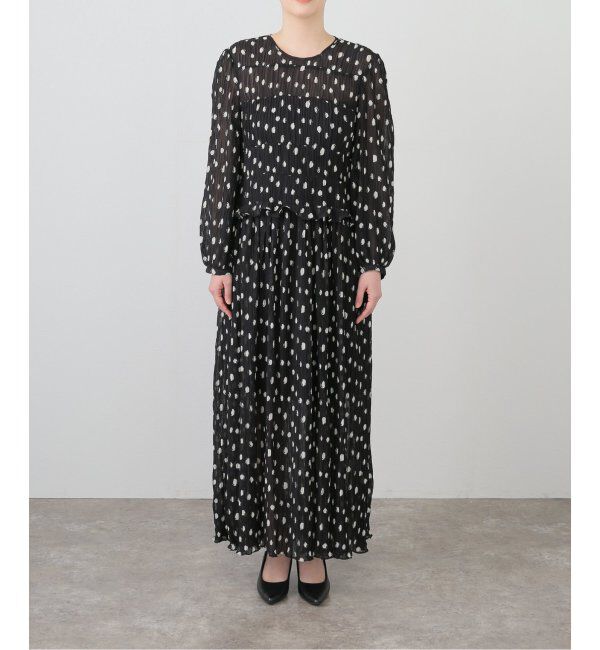 journal standard L'essage「【BAUM UND PFERDGARTEN/バウムウンドヘルガーデン】Plisse ドレス」|ワンピース|