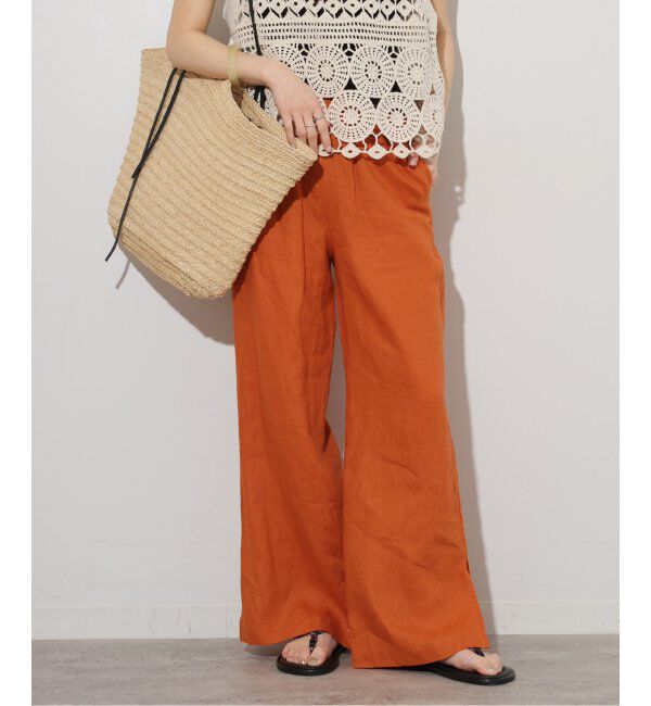 JOURNAL STANDARD relume「《追加》麻スリットイージーパンツ」|その他|