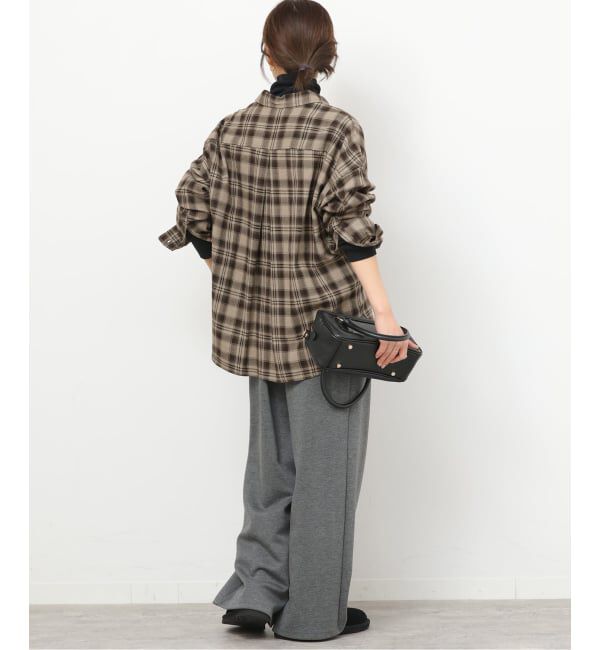 JOURNAL STANDARD relume「《追加2》CHECKオーバーサイズシャツ」|シャツ・ブラウス|