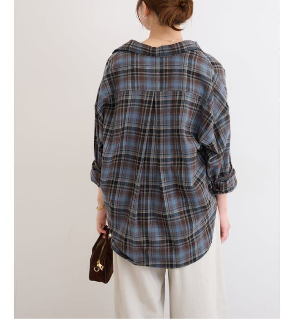 JOURNAL STANDARD relume「《追加2》CHECKオーバーサイズシャツ」|シャツ・ブラウス|