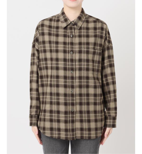 JOURNAL STANDARD relume「《追加2》CHECKオーバーサイズシャツ」|シャツ・ブラウス|