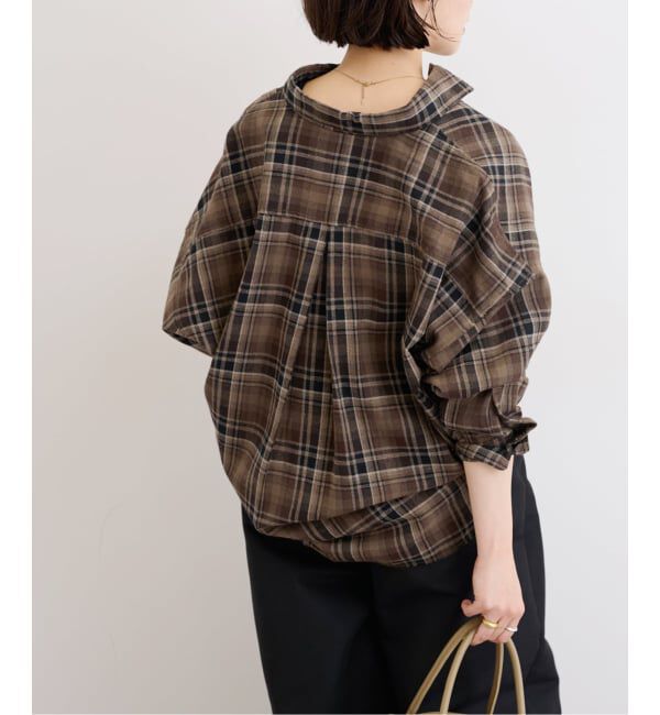 JOURNAL STANDARD relume「《追加2》CHECKオーバーサイズシャツ」|シャツ・ブラウス|