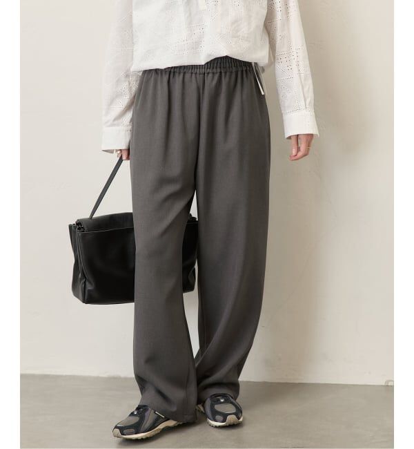JOURNAL STANDARD「《追加4》ライクストレッチワイドパンツ」|その他|グレー
