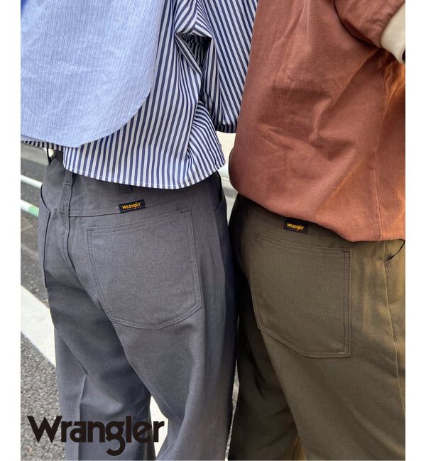 JOURNAL STANDARD「別注【Wrangler/ラングラー】for JS WRANCHER 74inch」|スラックス|ブラウン