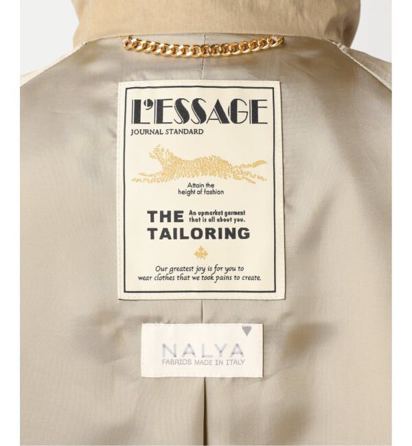 journal standard L'essage「NALYAスタンドショートコート」|その他|