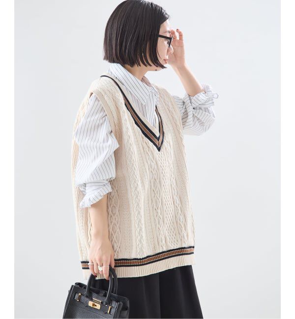 journal standard L'essage「《追加》別注【ILL ONE EIGHTY/イル ワンエイティ】TILDEN VEST：ベスト」|ベスト・ジレ|