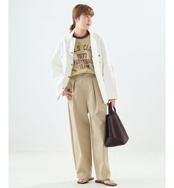 journal standard L'essage「《L.E.S》リンガーTシャツ」|Tシャツ・カットソー|