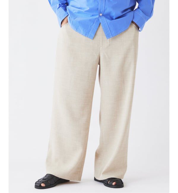JOURNAL STANDARD relume「《予約》テックキャンバス スクエア イージーパンツ（セットアップ対応可）」|スラックス|