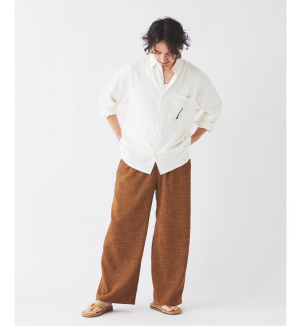 JOURNAL STANDARD relume「《予約》テックキャンバス スクエア イージーパンツ（セットアップ対応可）」|スラックス|