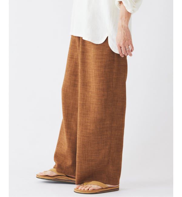 JOURNAL STANDARD relume「《予約》テックキャンバス スクエア イージーパンツ（セットアップ対応可）」|スラックス|