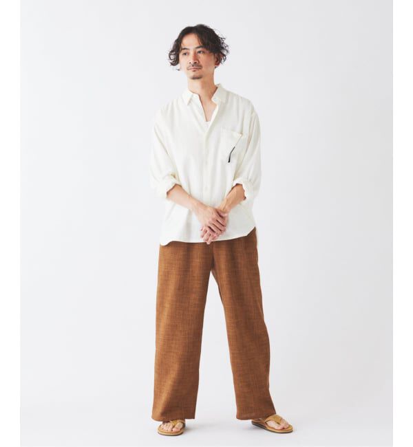 JOURNAL STANDARD relume「《予約》テックキャンバス スクエア イージーパンツ（セットアップ対応可）」|スラックス|