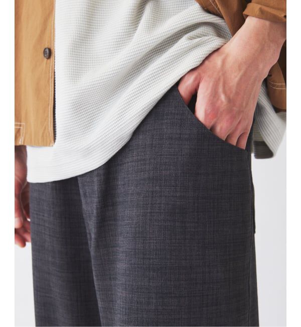 JOURNAL STANDARD relume「《予約》テックキャンバス スクエア イージーパンツ（セットアップ対応可）」|スラックス|