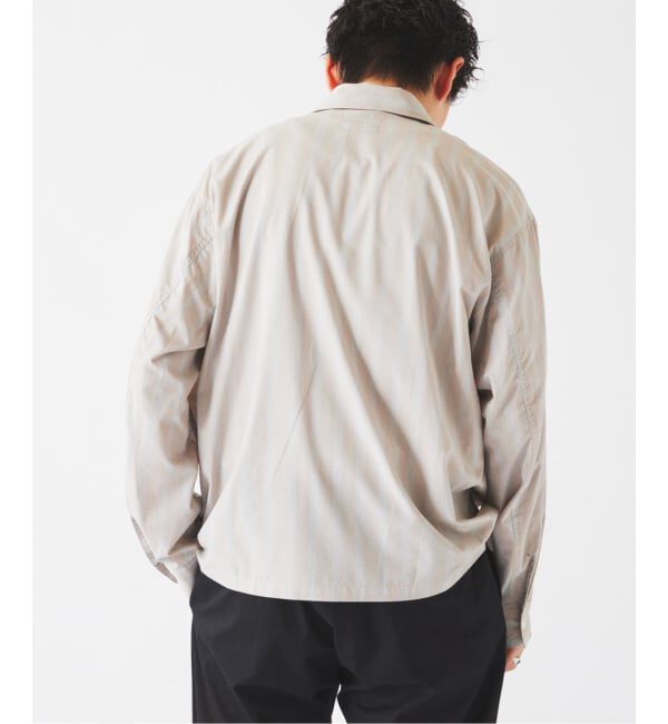 JOURNAL STANDARD relume「《予約》JAMES FABRIC / ジェームスファブリック レーヨンブレンド ストライプ シャツ」|シャツ・ブラウス|